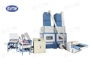 纖維棉開松、自動定量及填充系統(tǒng) BC106
